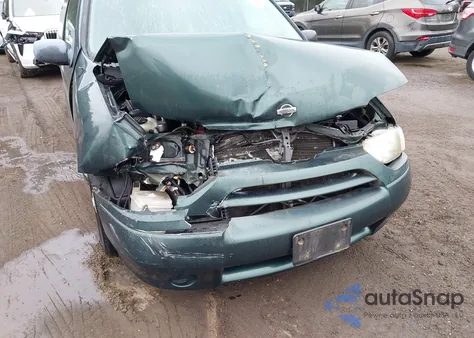 2002 Nissan Quest Gxe from USA, damaged, VIN 4N2ZN15T42D819118
